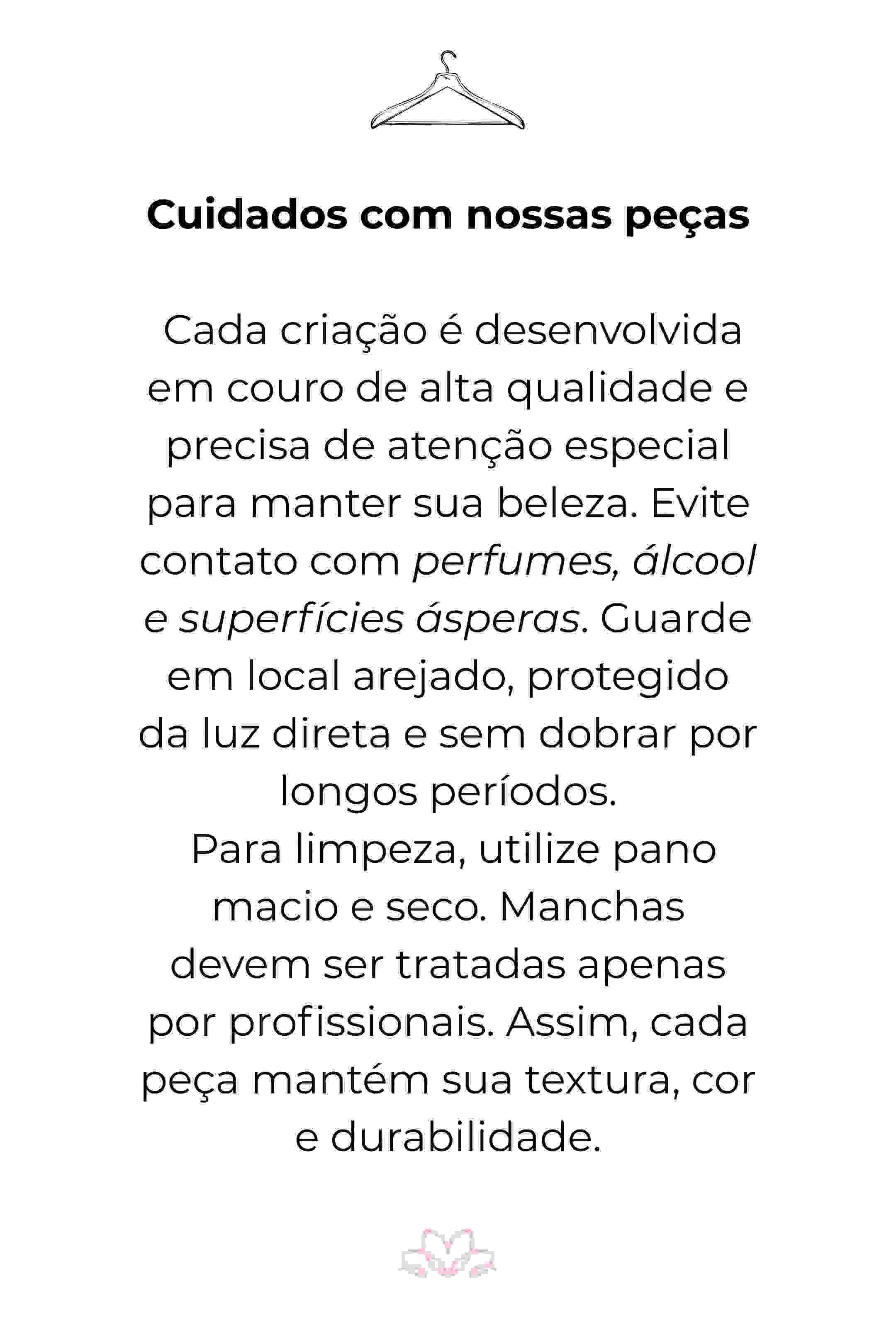 CAMISA COURO GABI METAL MLK